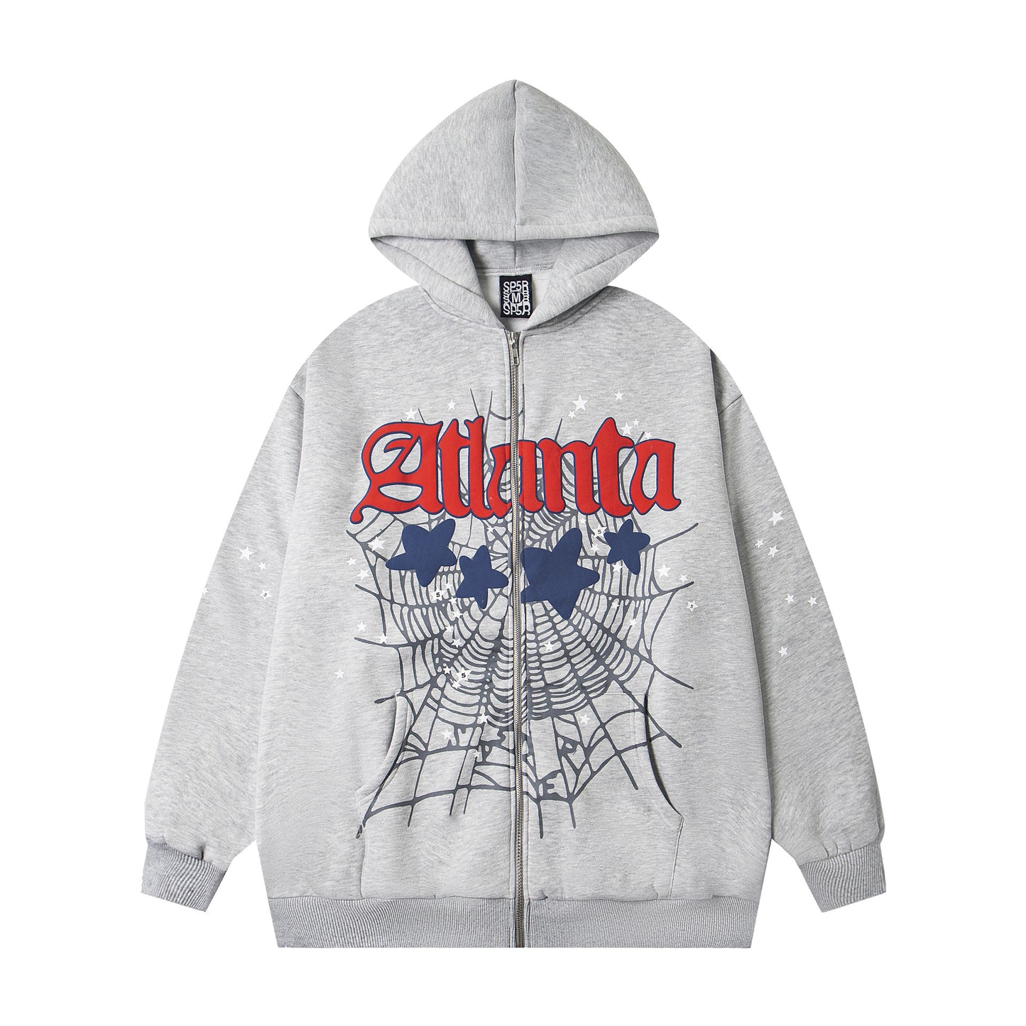 Loose fleece pullover with hood