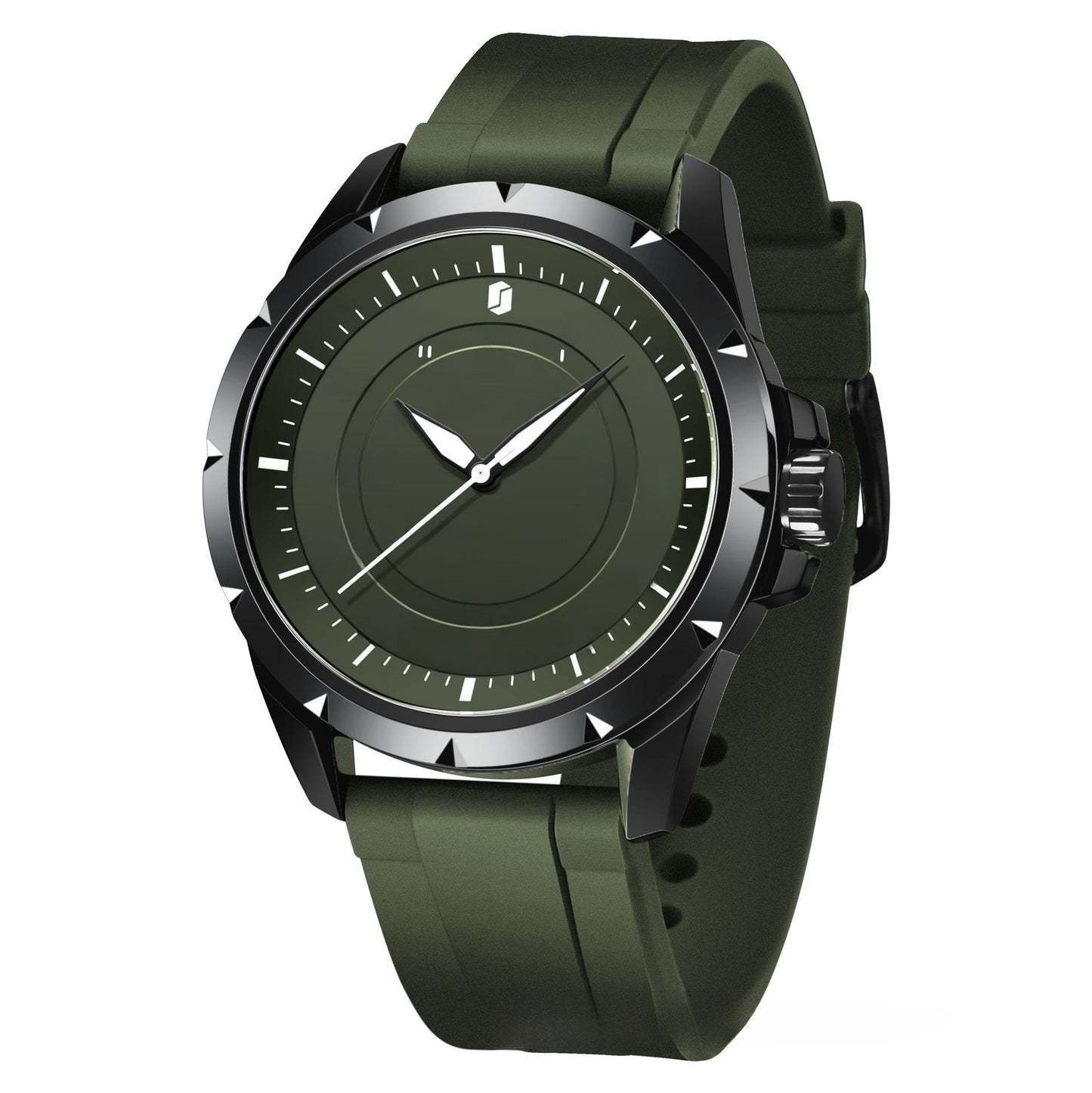 SAPPHERO Trendy Quartz Watch with Luminous Display