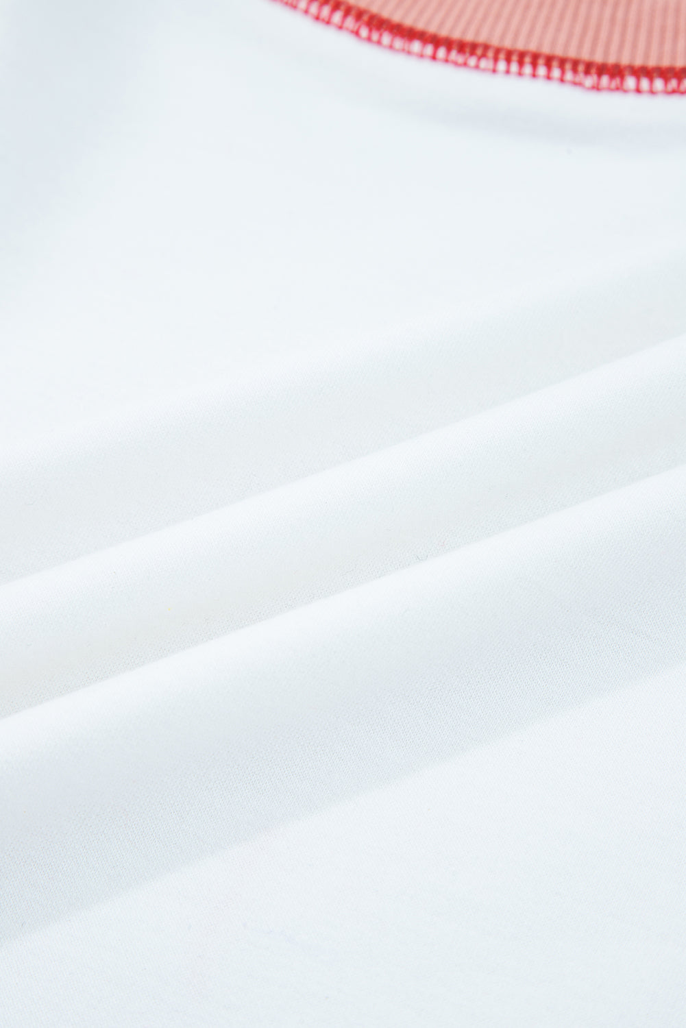 Stripe Colorblock Patchwork Contrast Stitch Sweatshirt