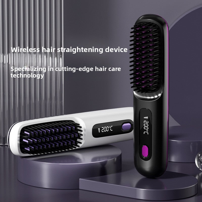 Straight and Curling Hair Brush