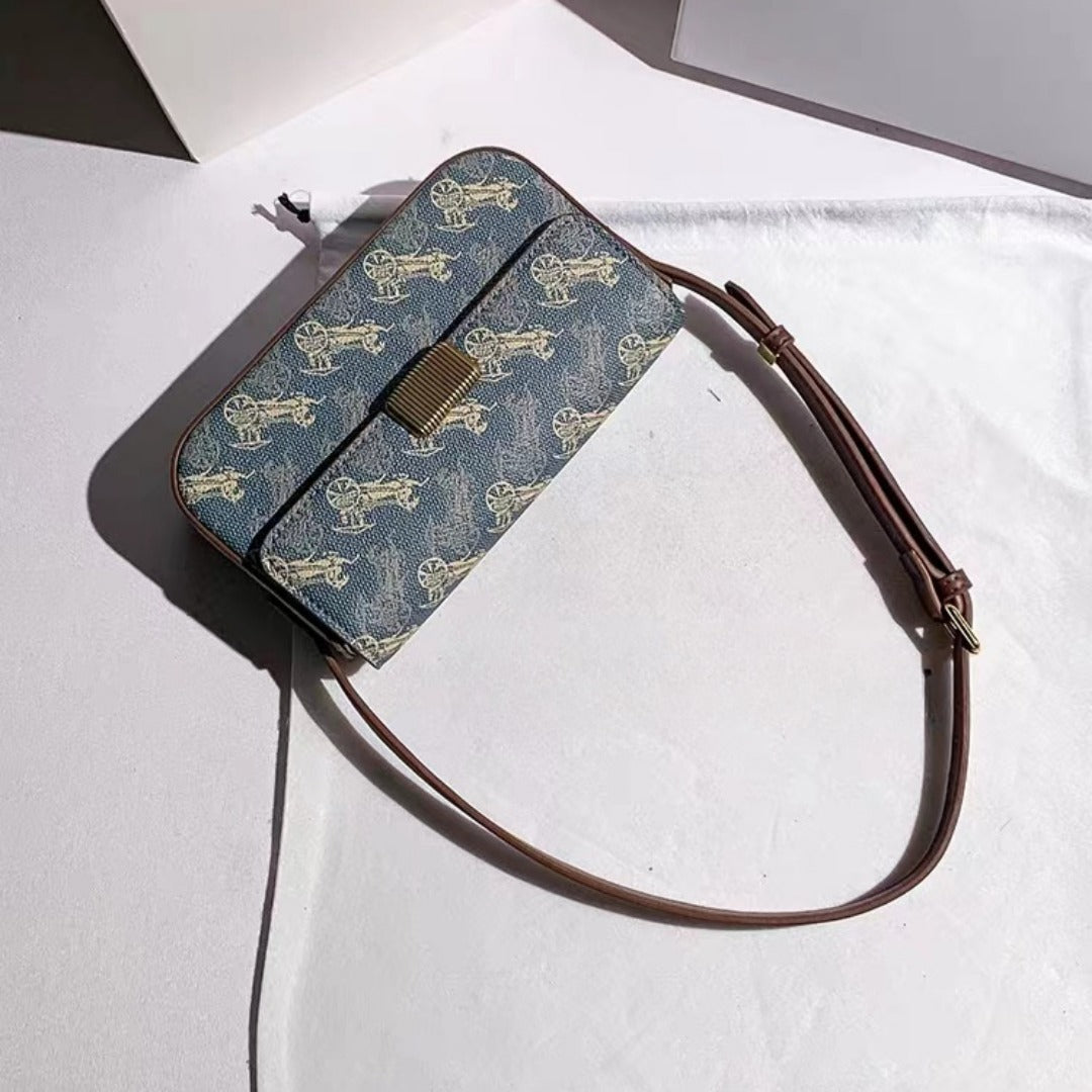 Chic Small Shoulder Square Bag for Females – Stylish Design Armpit Hobo Bag, Perfect for Everyday Use