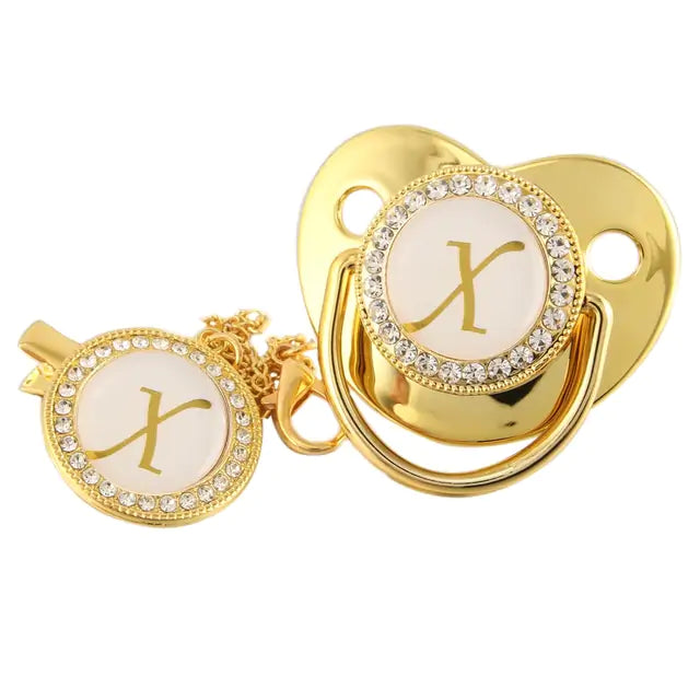 Pacifier with Initial Letter of Baby - BAGE61310003