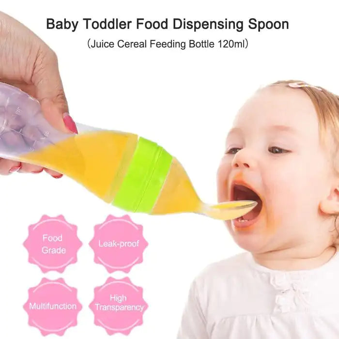 Silicone Feeding Bottle Spoon - # BAGE21110002