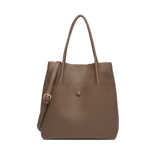 College style tote bag, large capacity tote bag, simple versatile top handle purse, tote shoulder hobo bag