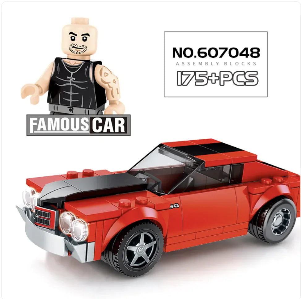 City Racing Building Blocks Set - Educational Car Story Toys for Children - # BOT&G52710007