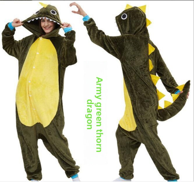 Dinosaur animal pajamas for sleeping together