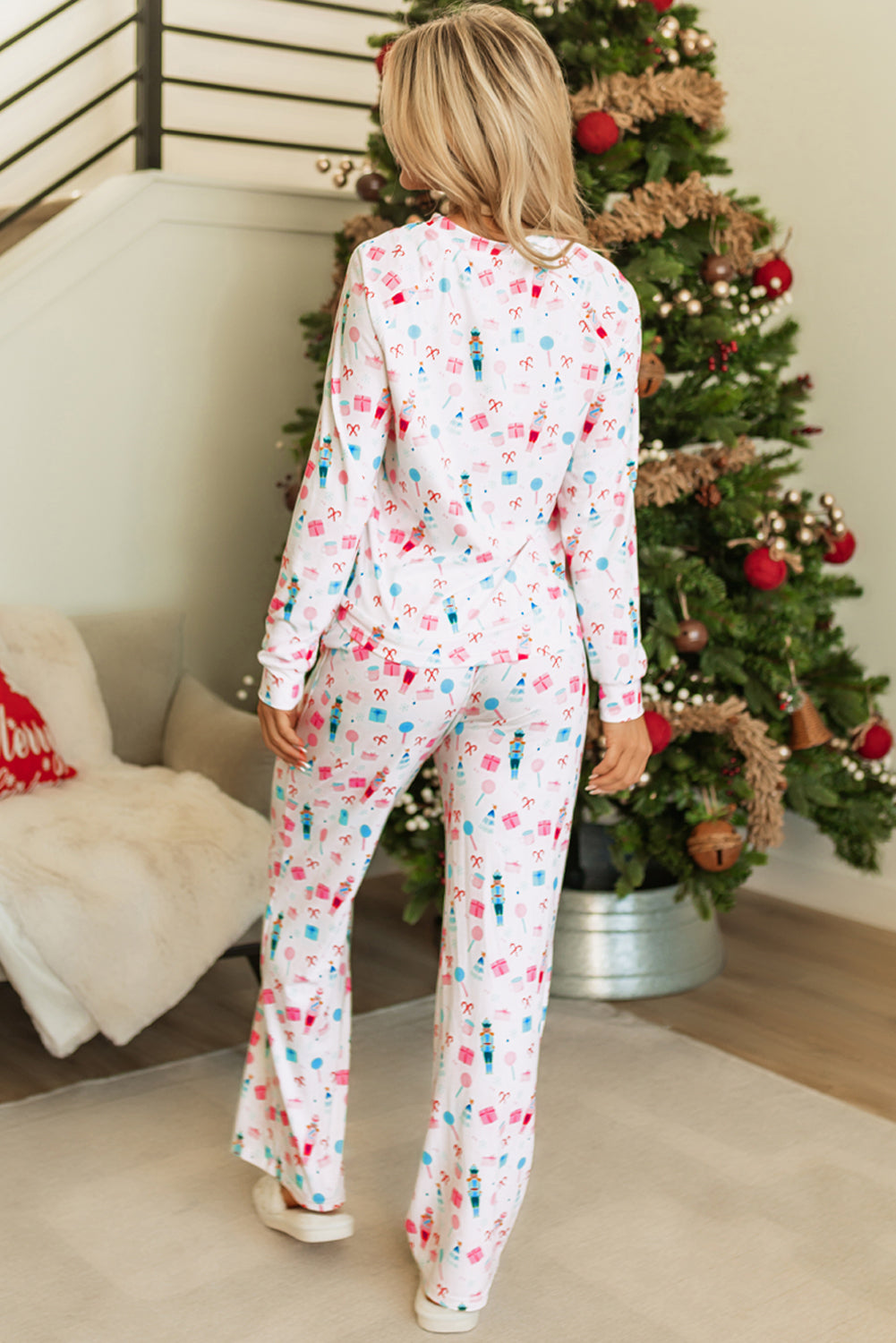 Christmas Nutcracker Top and Pants Set