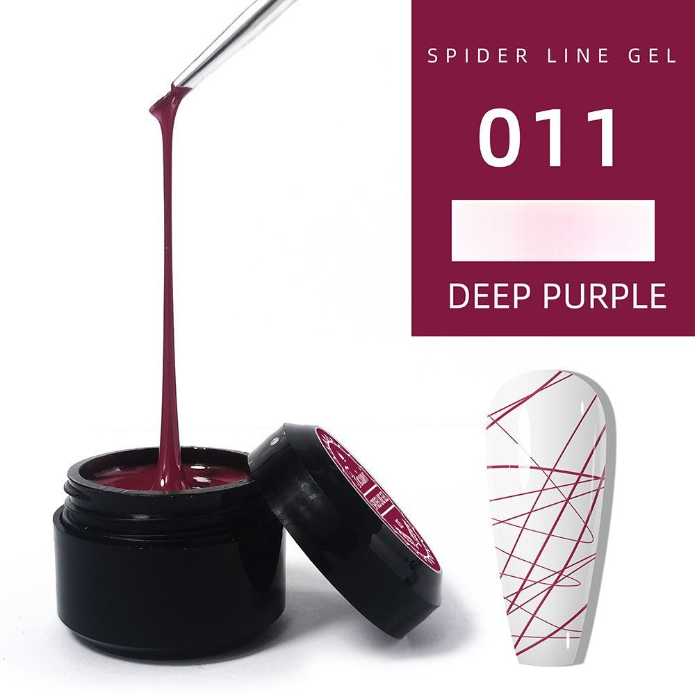 1060 Nail Art Elastic Brushed Glue Nail Polish Glue Phototherapy Nail Spider Glue Metal Painted Glue Wire Pulling Glue Silk Glue Press on Nails