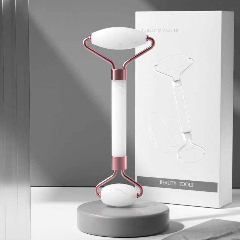 Feldspar roller facial massage