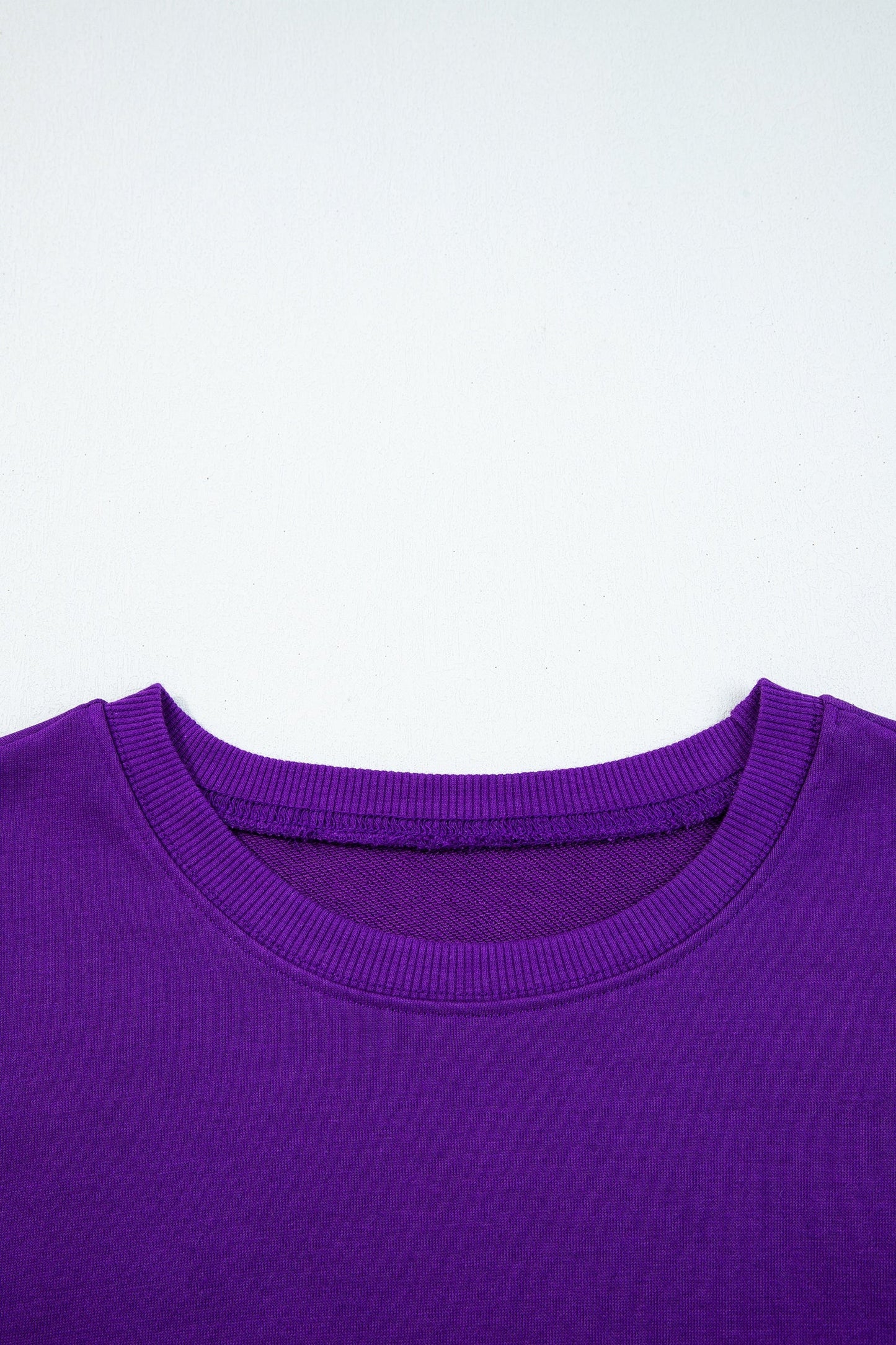 Varsity Stripe Long Sleeve Sweatshirt Dress