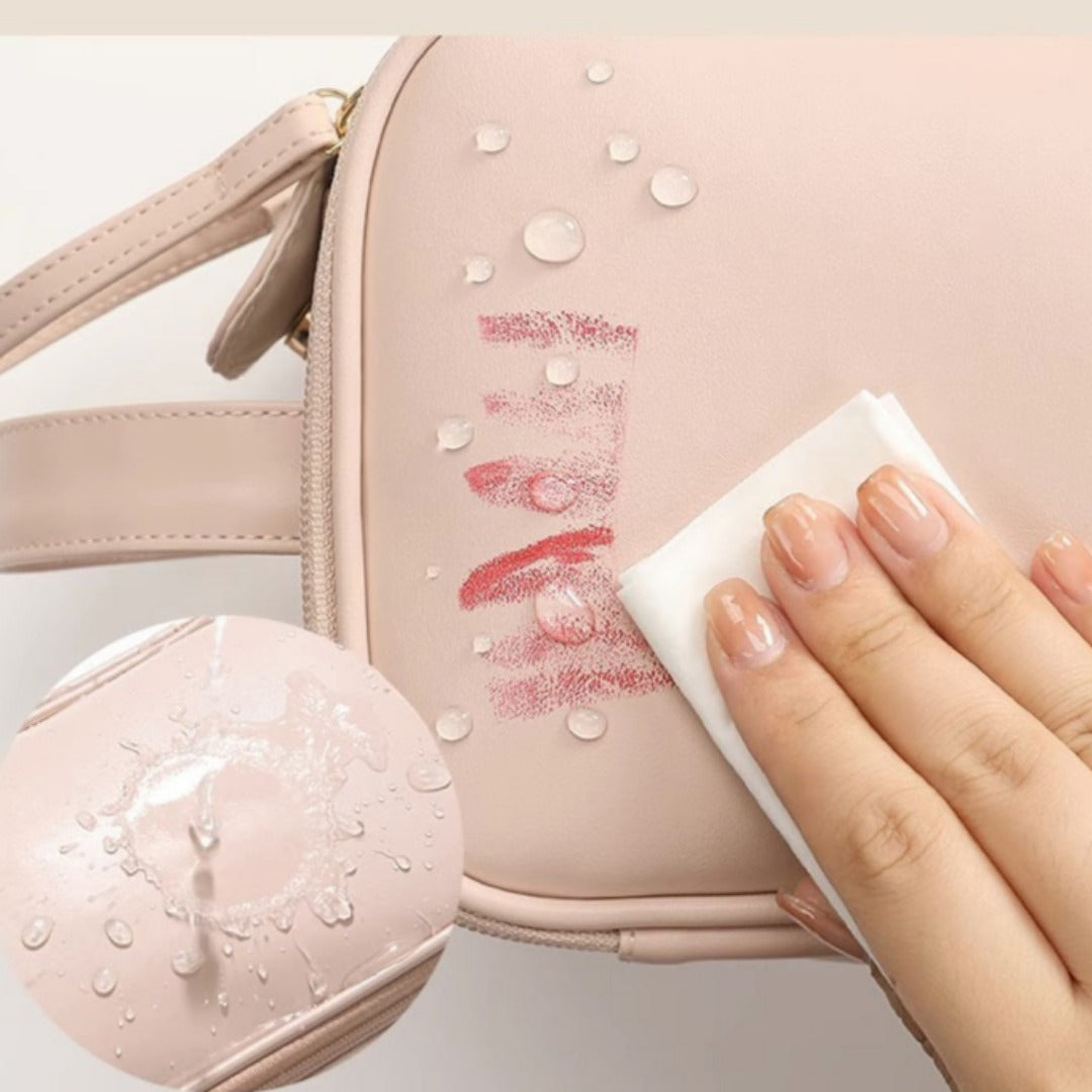 Makeup bag with compartments, Multifunctional cosmetic bag women's large capacity, portable storage bag, partition travel toilet bag, makeup bag organizer,