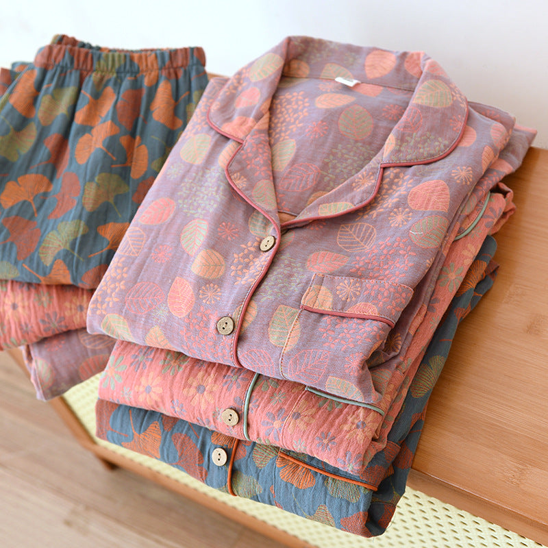 Gauze Pajama Set