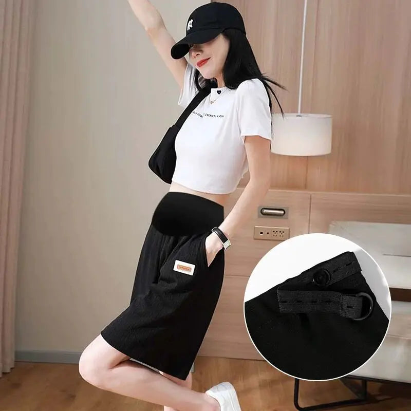 Maternity Shorts and Abdominal Pants for Expecting Moms - # WOAA21610002 - PRG