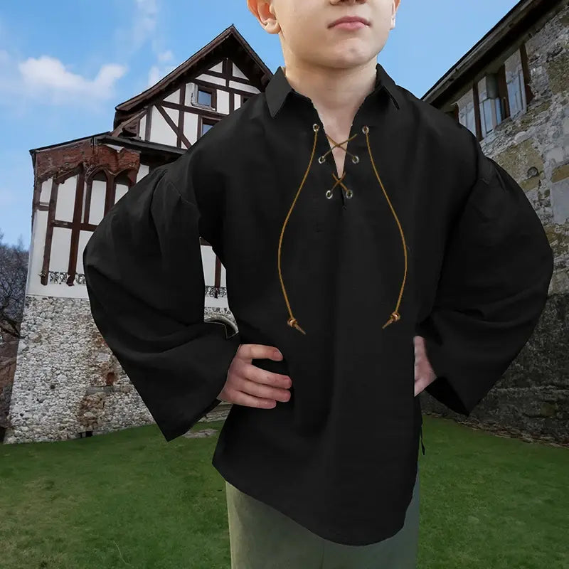 Boys Medieval Pirate Shirt - # BOAA12510007