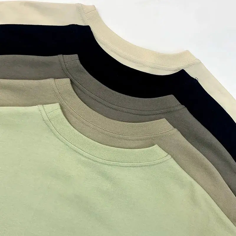 Ss21 Summer Essentials T-Shirt High Street Loose Boys Men and Women Hip-Hop Style 100% Cotton Quality Oversized Sport T-Shirt - # BOAA13510024