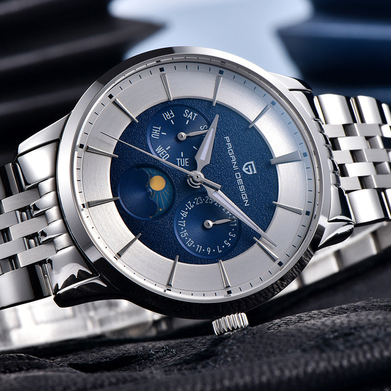 PD-1795 Multifunctional Quartz Waterproof Men's Watch