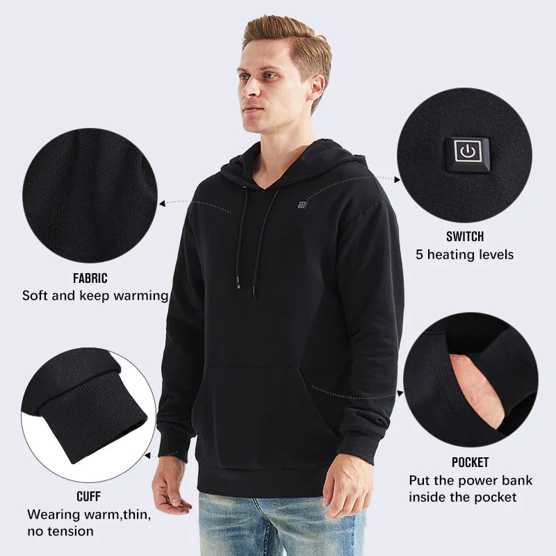 Heated Winter Hoodie - # BOAA13510019