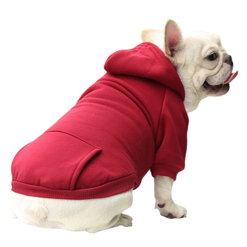 Pet Hooded Sweatshirt with Pockets