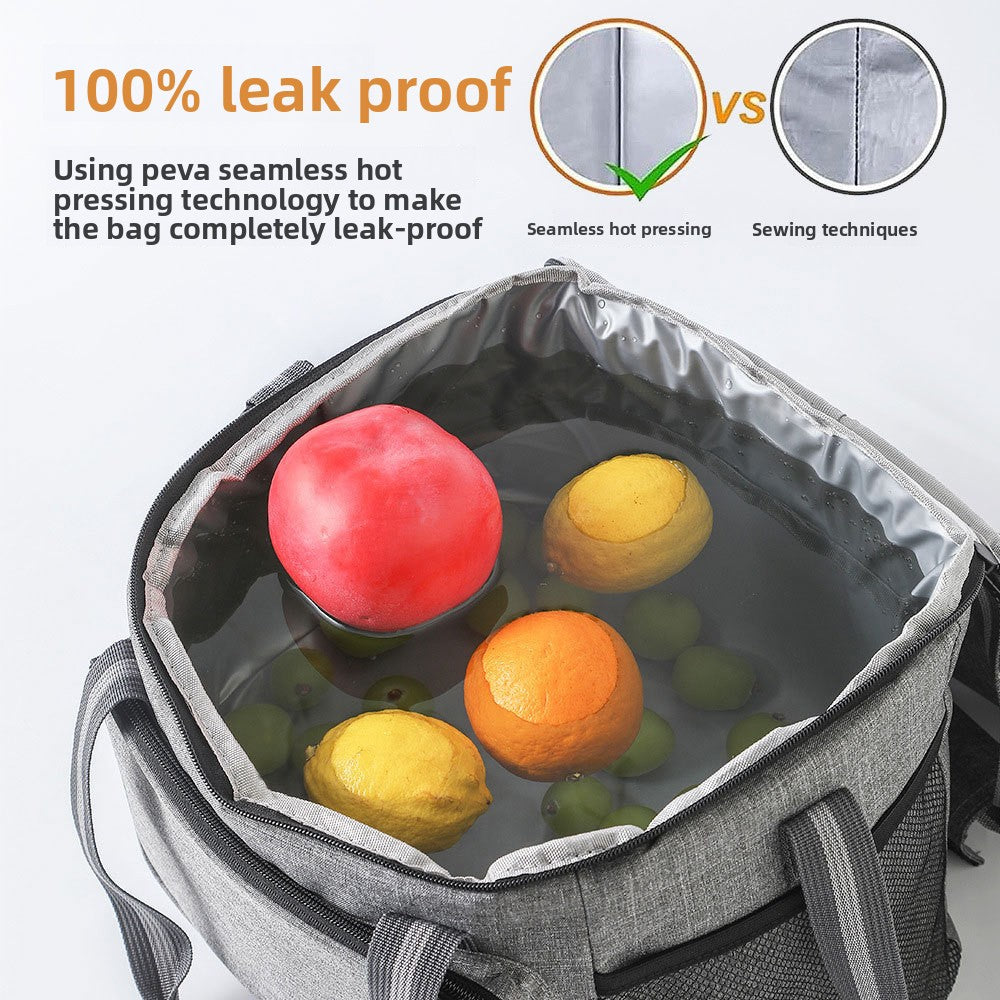 Portable Oxford Cloth Insulation Lunch Bag