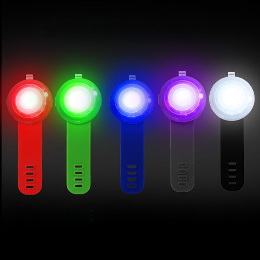 Snap-on charging pet night-time dog walking deterrent light