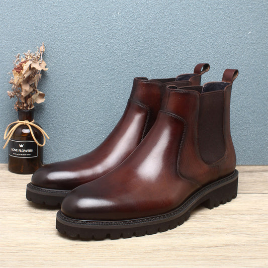 Mens Leather Boots