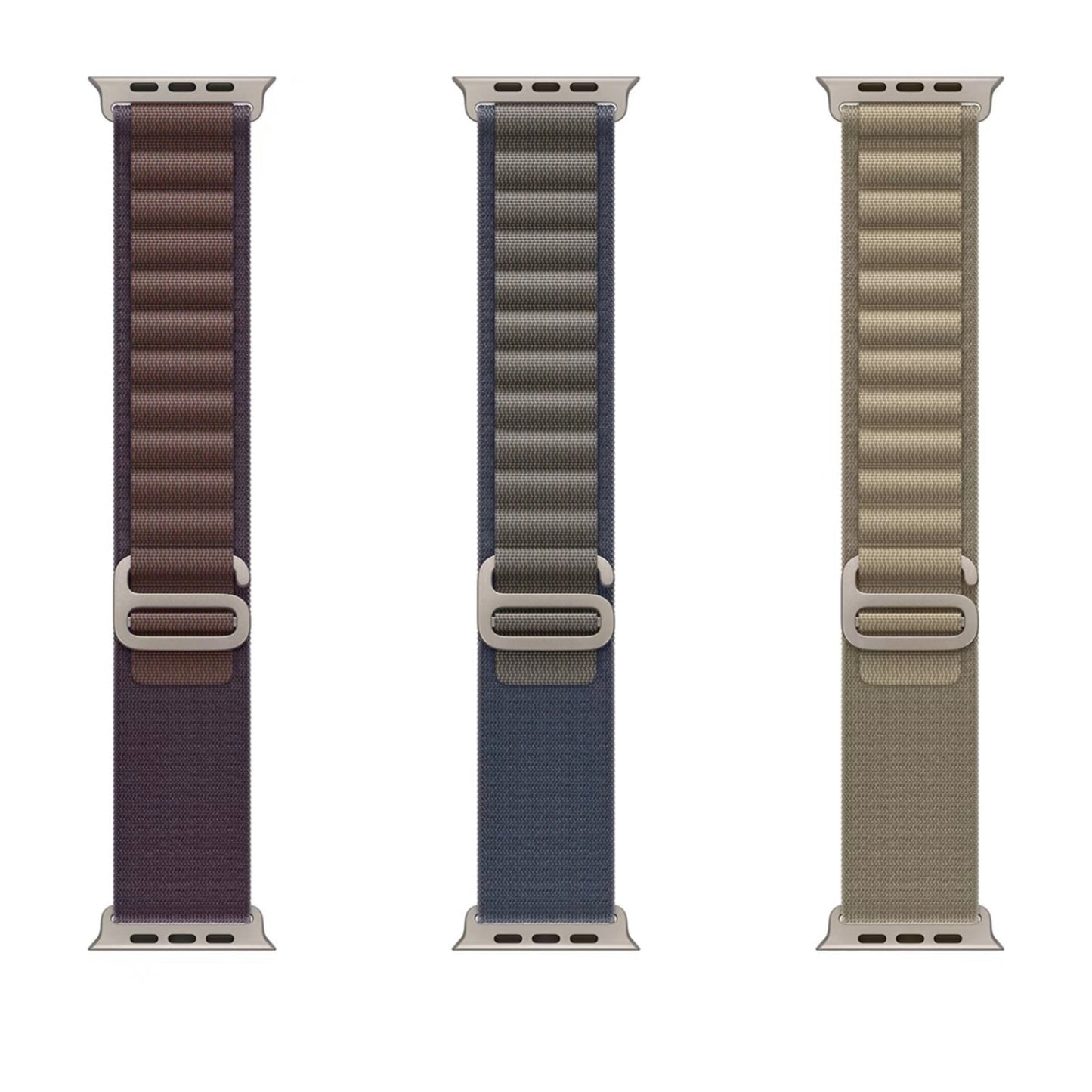 Stretch Alpine Loop Band for Apple Watch – Nylon D-Hook Strap