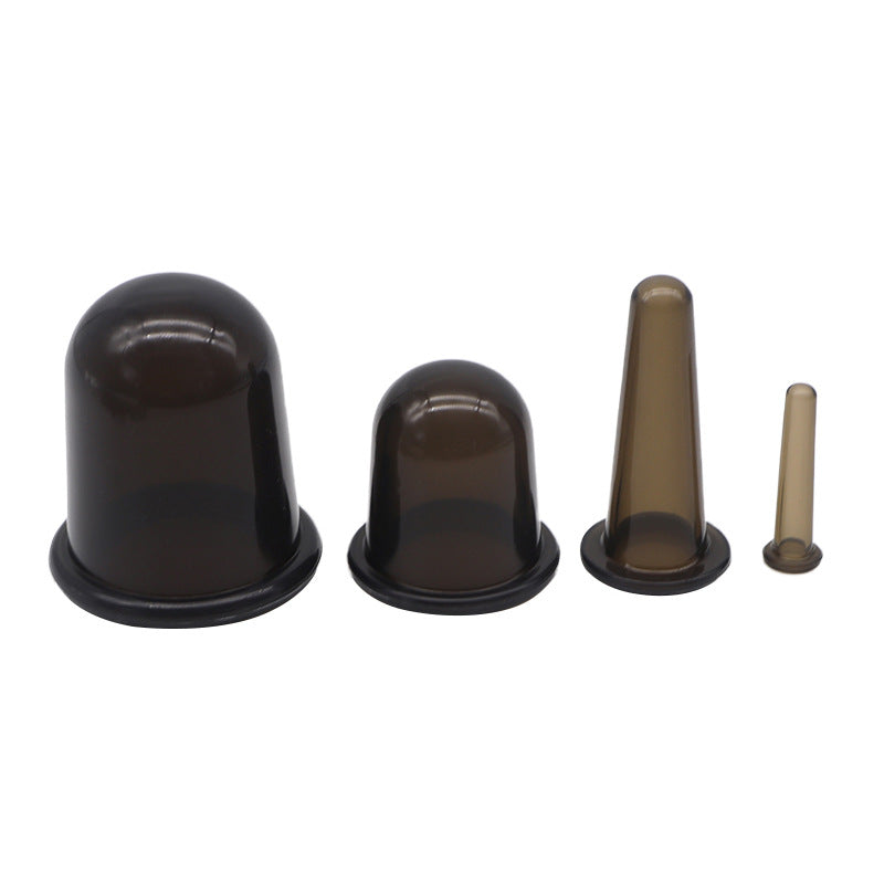 Silicone Facial Cupping Set for Massage and Therapy