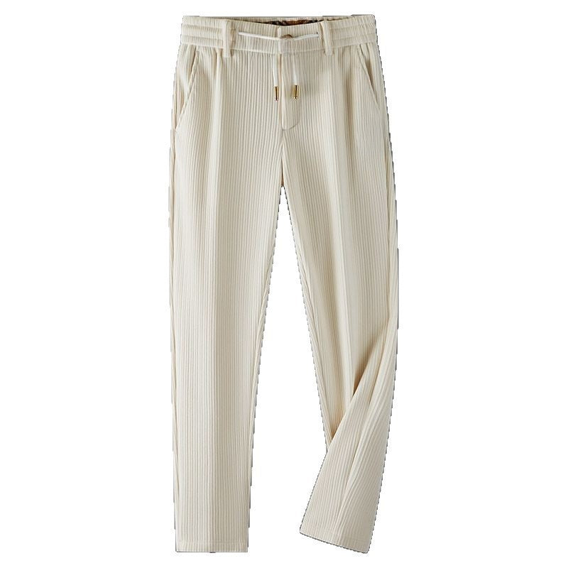 Flannel jogging pants