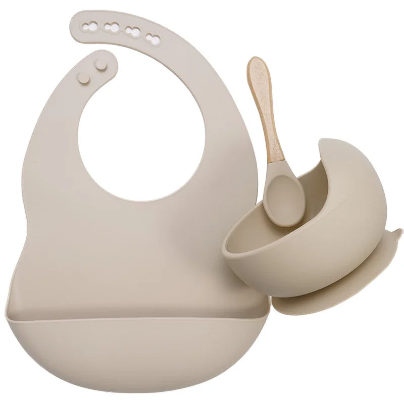 Silicone Baby Feeding Tableware Set - # BAGE21110001