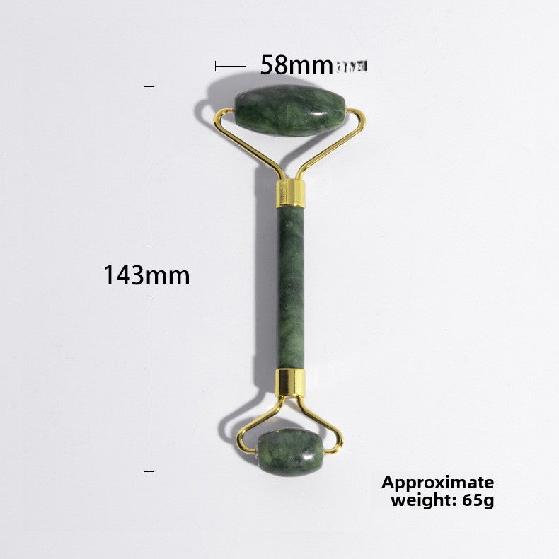 Natural jade beauty container