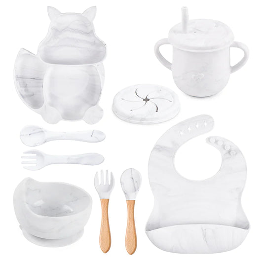 Baby Silicone Feeding Set - # BAGE21110003