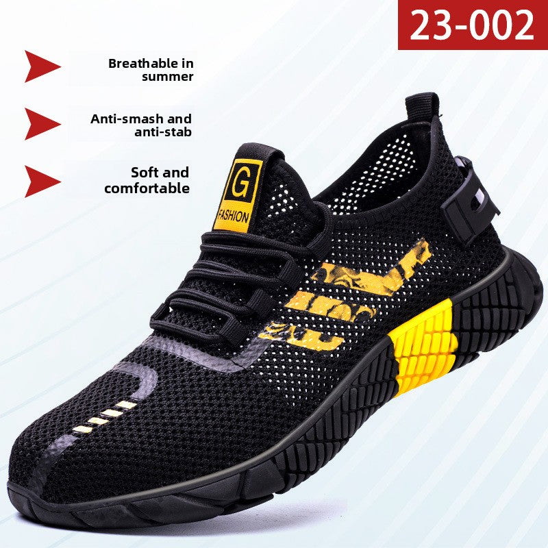 Anti-slip and wear-resistant safety shoes