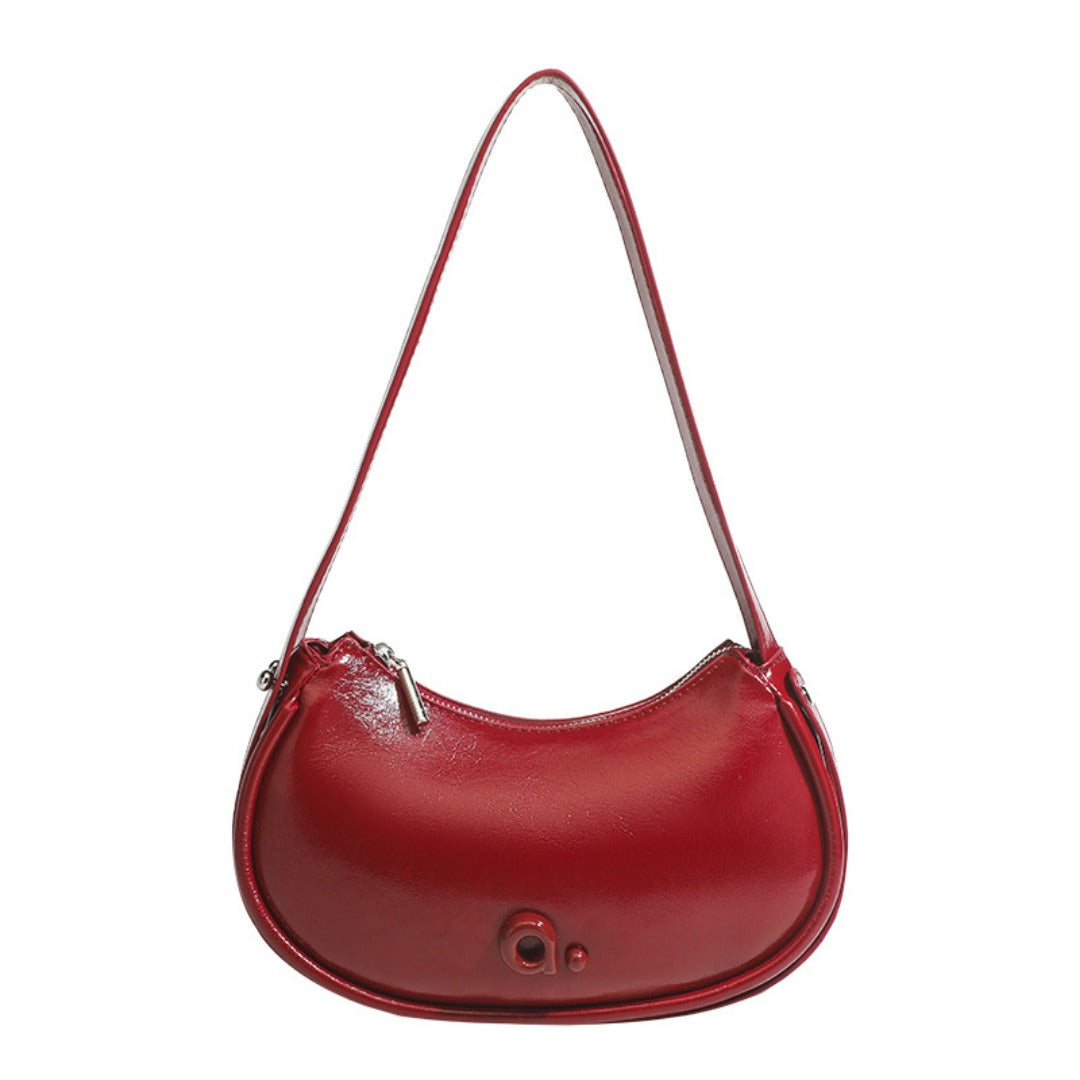 Small shoulder bag bag women's summer, French shoulder handbag elegant hobo