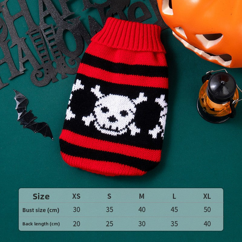 Knitted Pet Sweater for Small and Medium Dogs