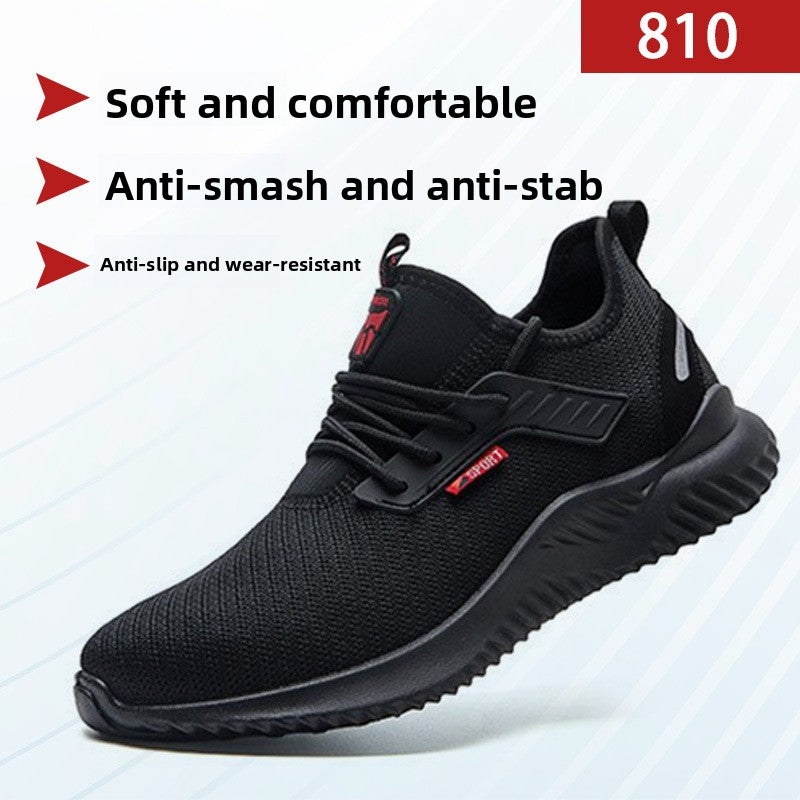 Anti-slip and wear-resistant safety shoes