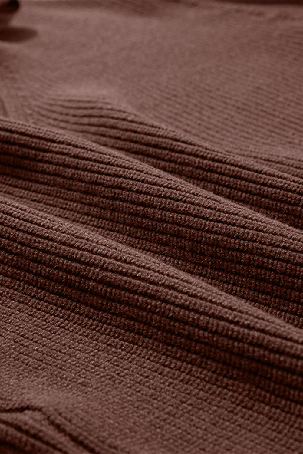 Bow Back  Lantern Sleeve V-Neck Sweater