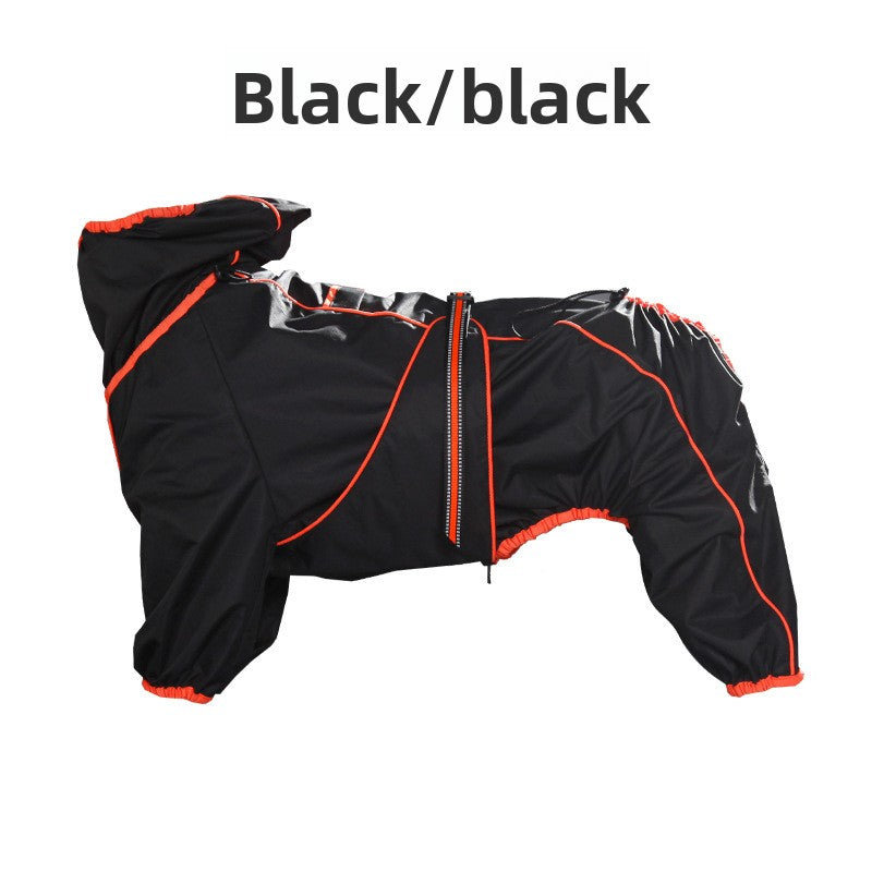 Large and medium-sized dog outdoor windbreaker