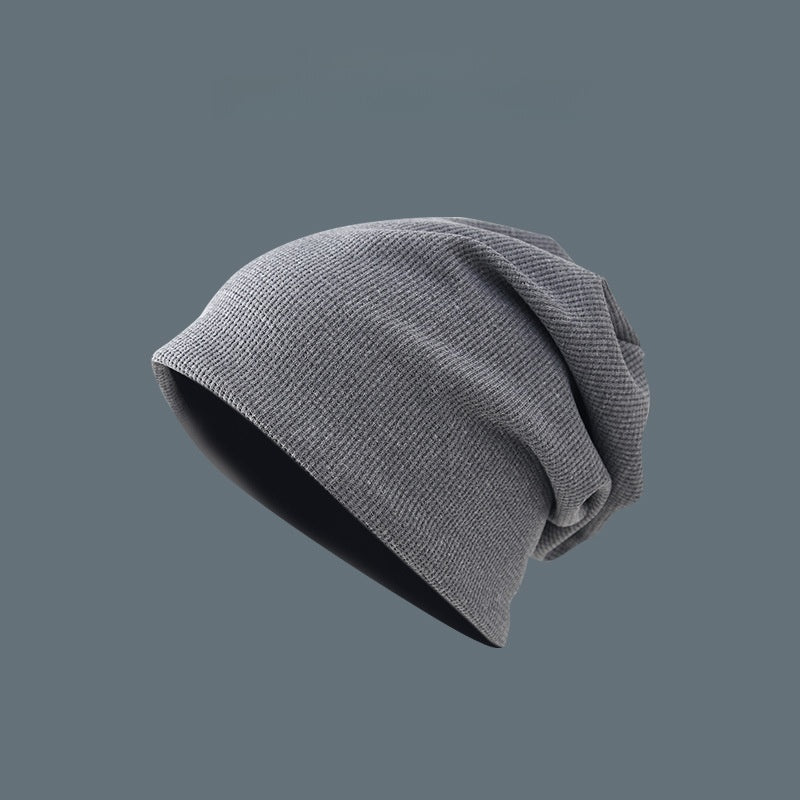 Women's Waffle Knitted Pullover Cap