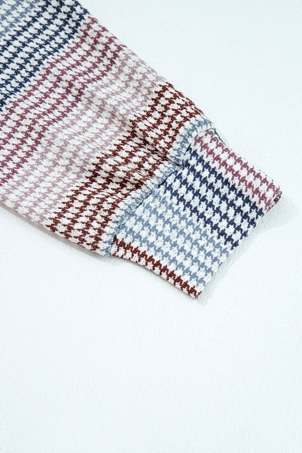 Colorblock Patchwork Long Sleeve Hoodie