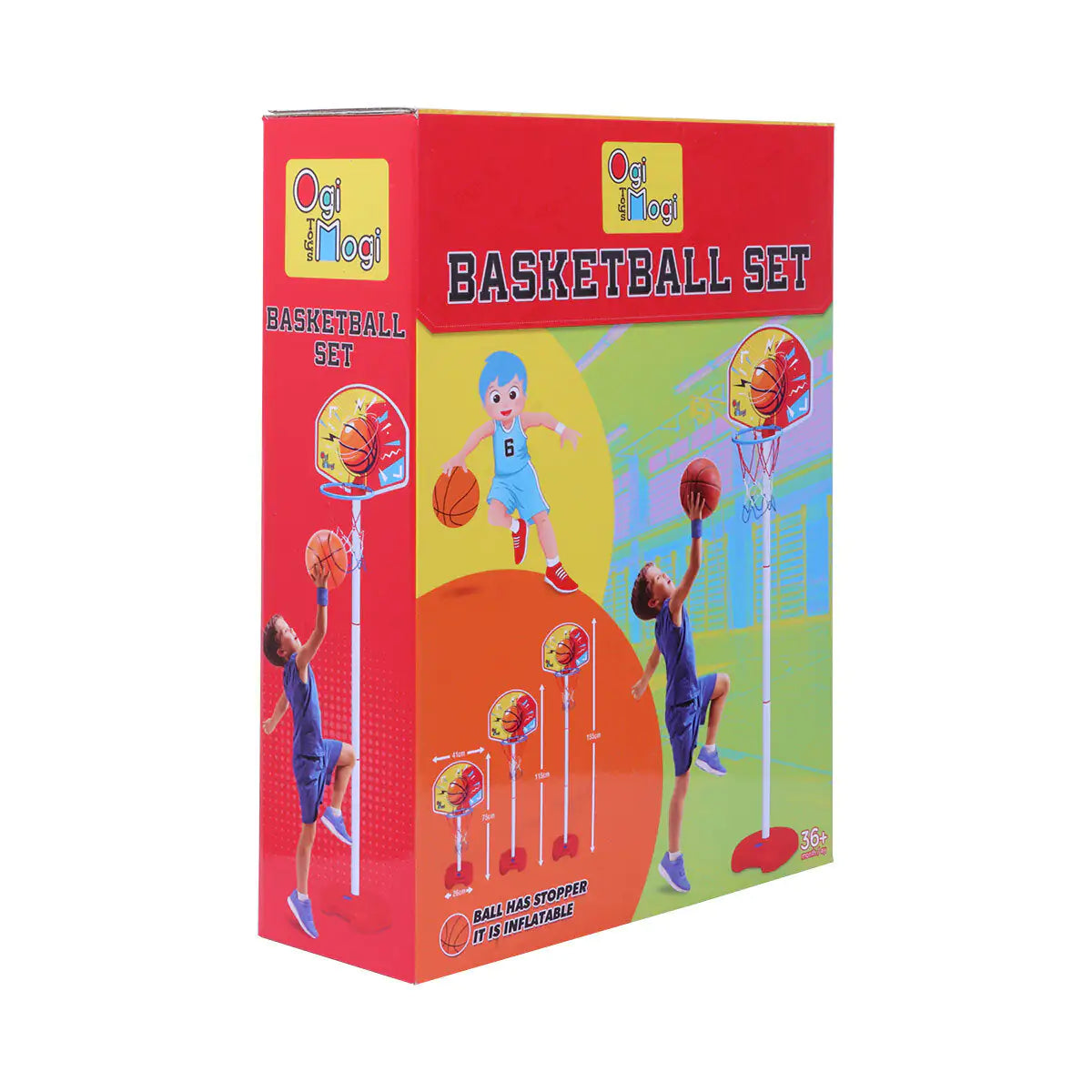 Ogi Mogi Toys Basketball Set - # BOT&G521410001