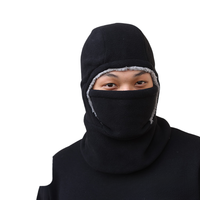 Thick-fabric pullover hat