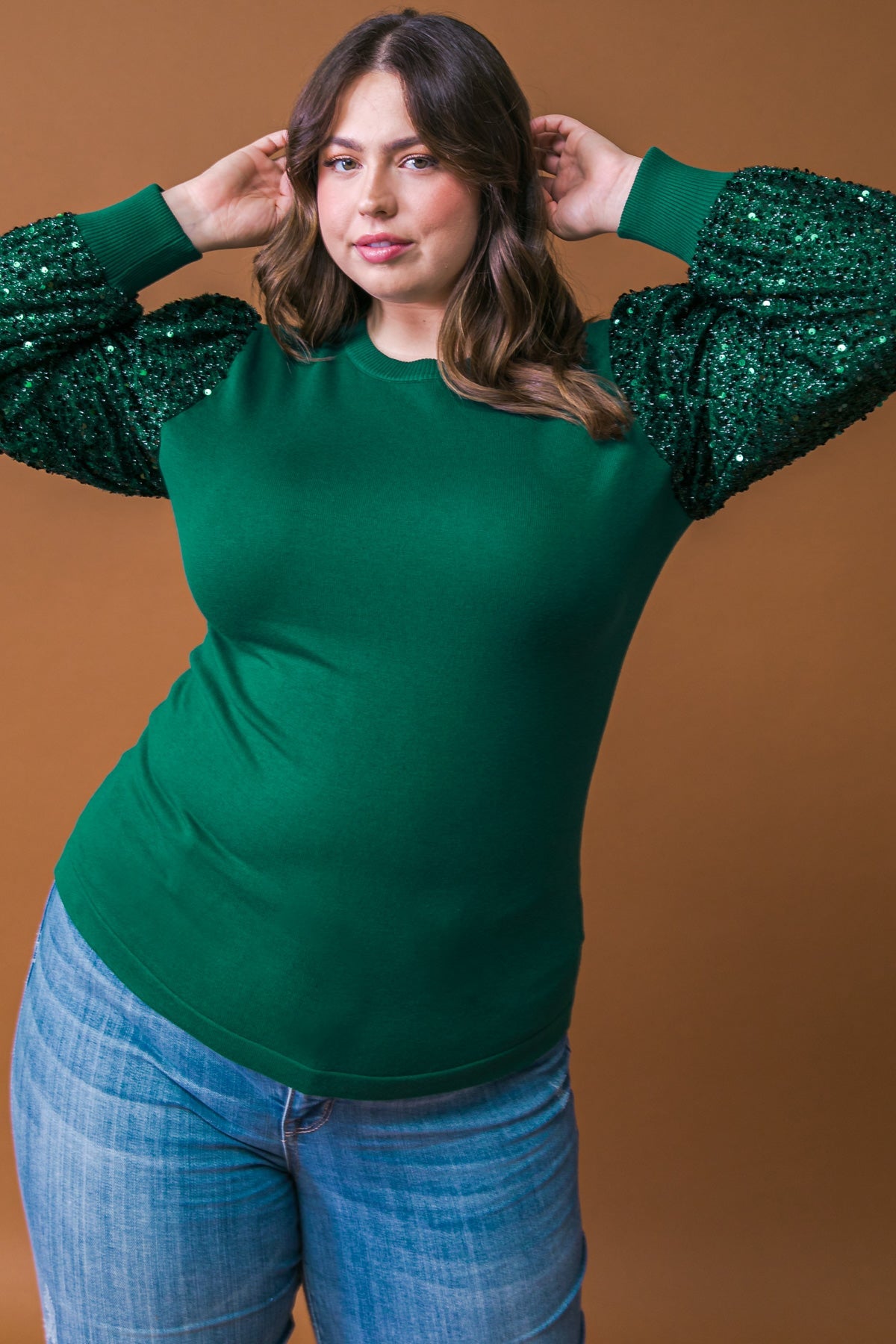 FEELING THE FUN SWEATER TOP