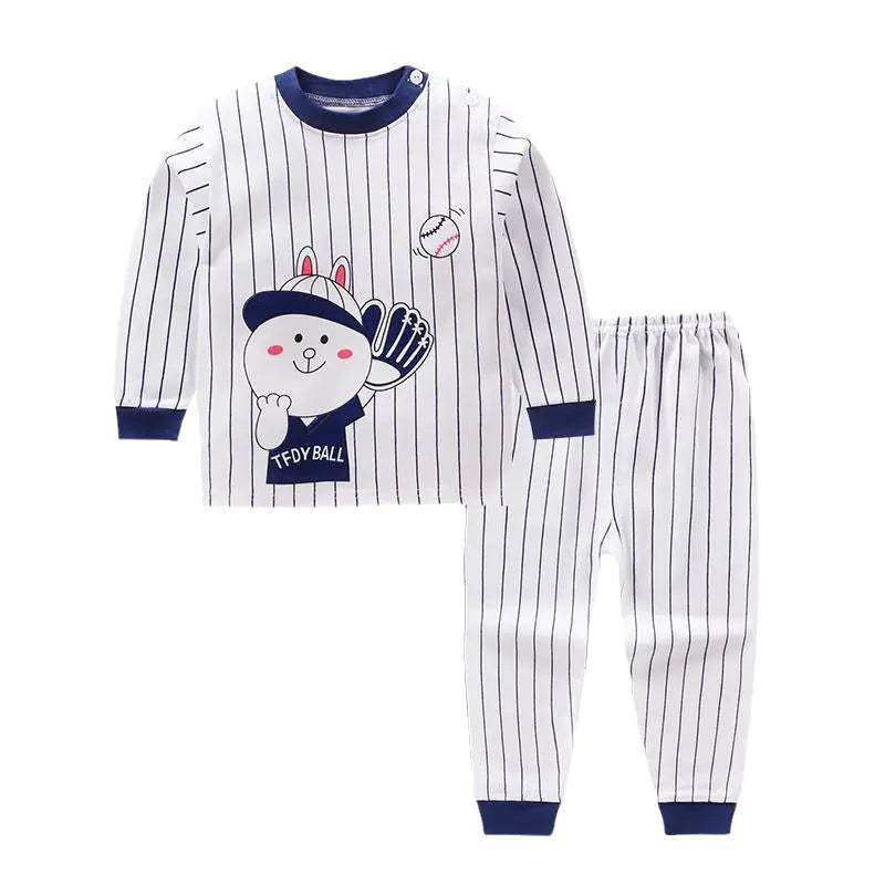 Cotton Children’s Pajama Set for Ages 0-5 (Boys/Girls) _ # BAAA81810021