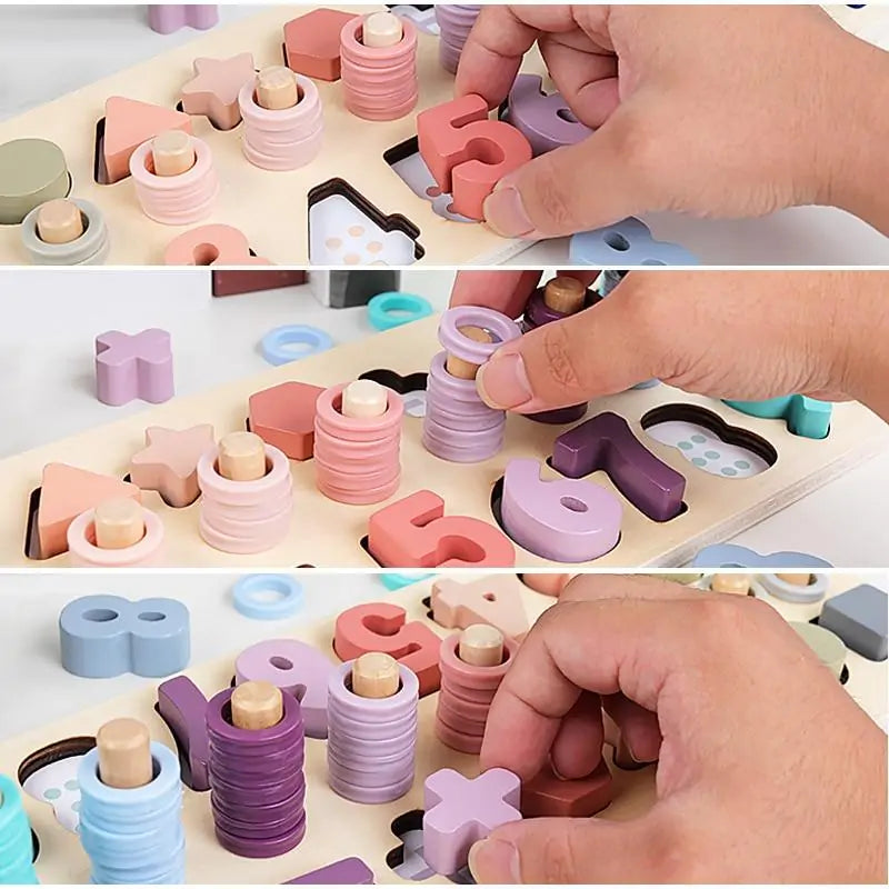 Math Wooden Board - # BOT&G512710001