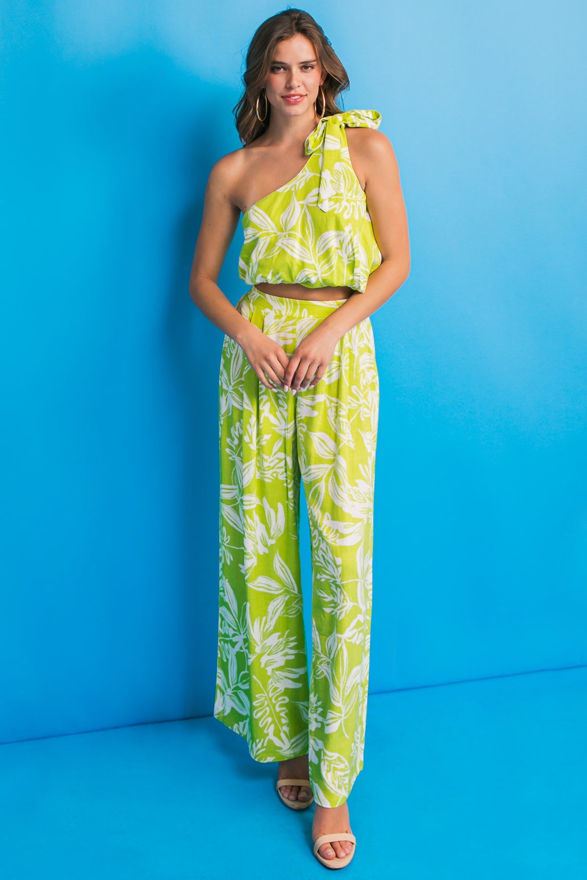 COMES AND GOES WOVEN PANTS