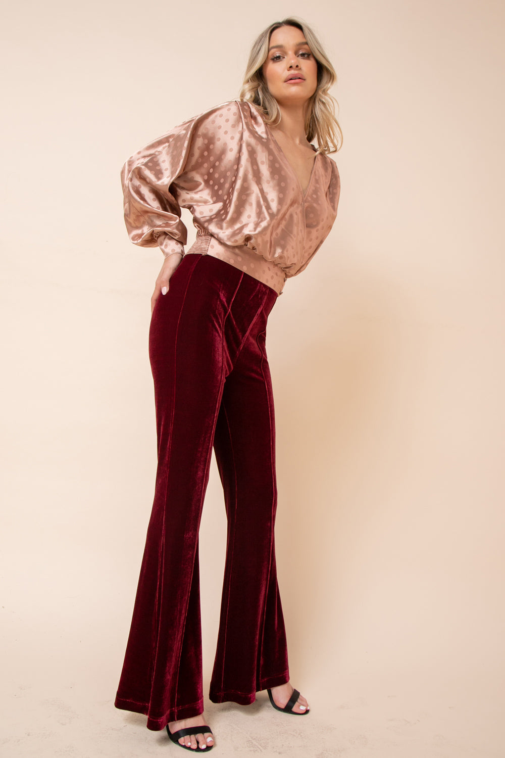 LET YOUR LIGHT SHINE WOVEN TOP