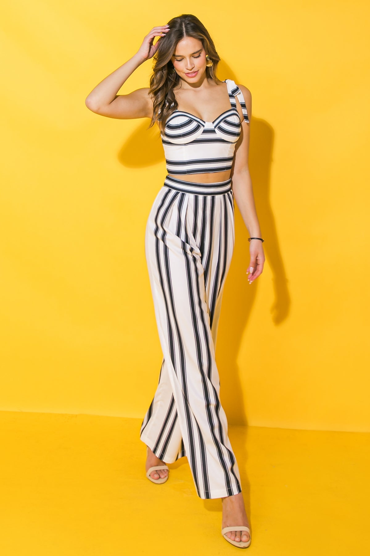 ALL ABOUT LOVE WOVEN TOP