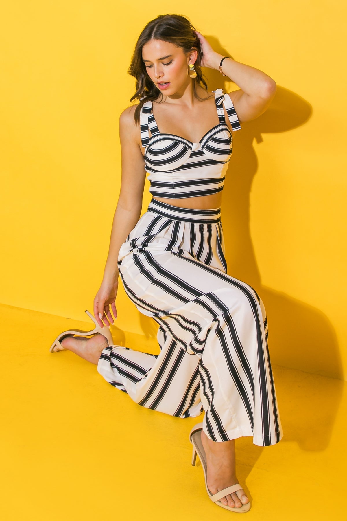 ALL ABOUT LOVE WOVEN TOP