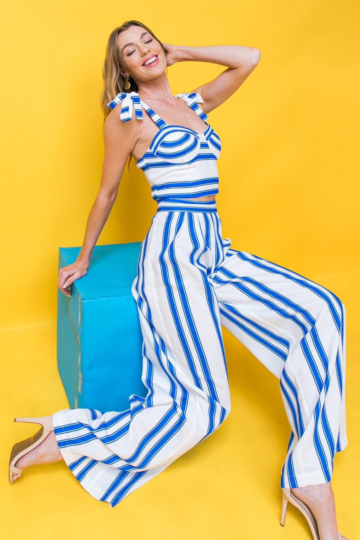 ALL ABOUT LOVE WOVEN TOP