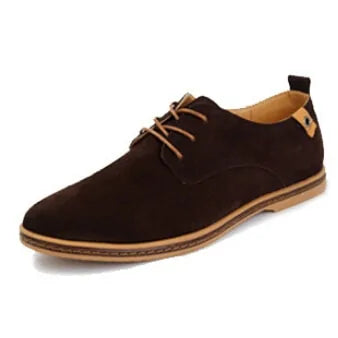 Suede Oxfords Boys Men Leather Shoes - # 	BOAA73610002